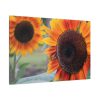 91638-630.jpg Colorful Orange Sunflower Standard Canvas