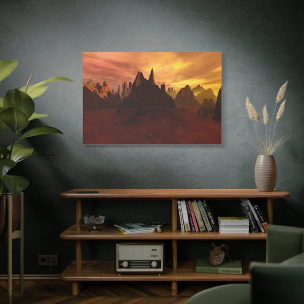 91638-654.jpg Desert, Mountains and Sky Standard Canvas