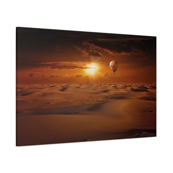 91638-665.jpg Hot Air Balloon in Desert Standard Canvas