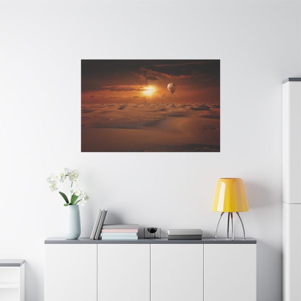91638-667.jpg Hot Air Balloon in Desert Standard Canvas