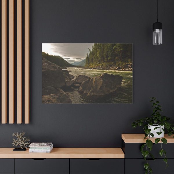91638-688.jpg Creek River in the Forest Standard Canvas