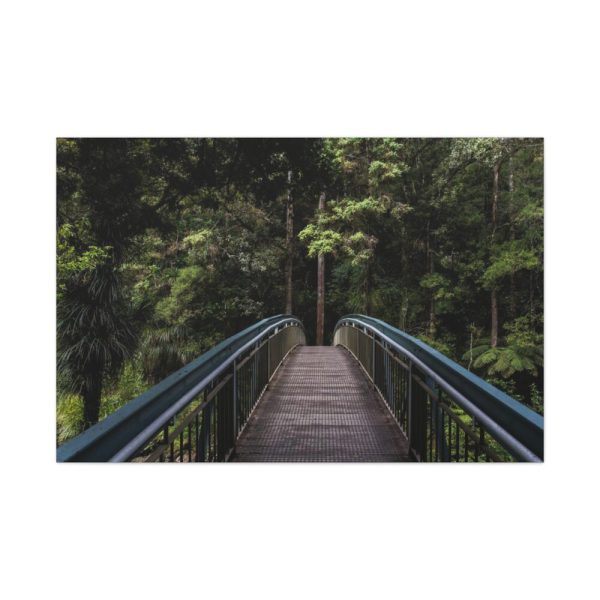 91638-711.jpg Bridge in the Forest Standard Canvas