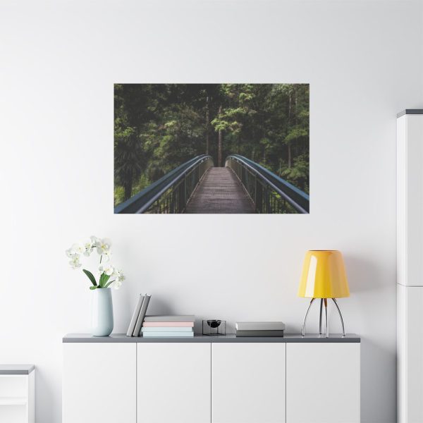 91638-712.jpg Bridge in the Forest Standard Canvas