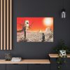 91638-733.jpg Penguin in Desert Standard Canvas