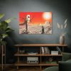 91638-734.jpg Penguin in Desert Standard Canvas