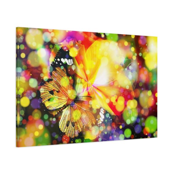 91638-75.jpg Butterfly Bokeh Magic Dream Standard Canvas