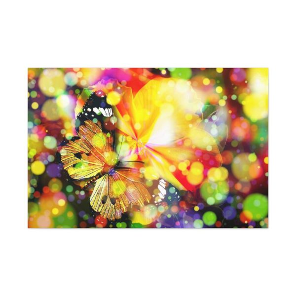 91638-76.jpg Butterfly Bokeh Magic Dream Standard Canvas