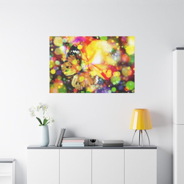 91638-77.jpg Butterfly Bokeh Magic Dream Standard Canvas