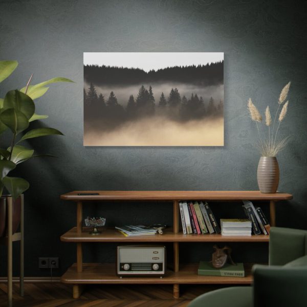 Trees and Forest in the Fog Standard Canvas