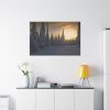 91638-802.jpg Dawn and Winter in the Forest Standard Canvas