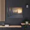 91638-803.jpg Dawn and Winter in the Forest Standard Canvas