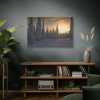 91638-804.jpg Dawn and Winter in the Forest Standard Canvas