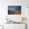 91638-812.jpg Swirling Stars in a Night Sky Over Lake Powell Standard Canvas