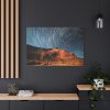 91638-813.jpg Swirling Stars in a Night Sky Over Lake Powell Standard Canvas