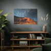 91638-814.jpg Swirling Stars in a Night Sky Over Lake Powell Standard Canvas