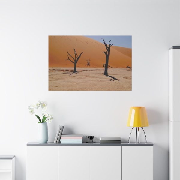 91638-822.jpg Desolate Trees in the Sandy Desert of Deadvlei Hiking Trail Standard Canvas