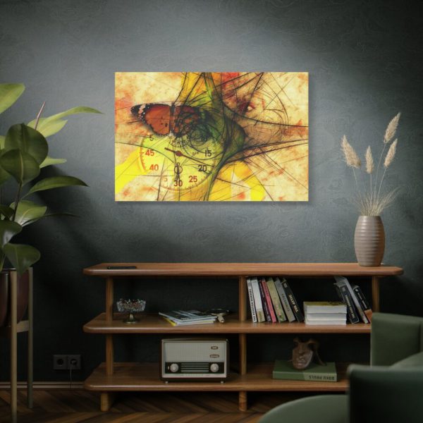 91638-84.jpg Butterfly Stopwatch Eye Face Standard Canvas