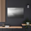 Black and White Sky and Sea Standard Canvas