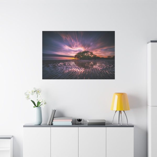 91638-877.jpg Waves Reflection and Sunrise Standard Canvas