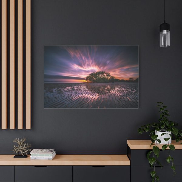 91638-878.jpg Waves Reflection and Sunrise Standard Canvas