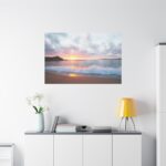 Pacific Coast Sunset at Monterey, California Standard Canvas - Image 3