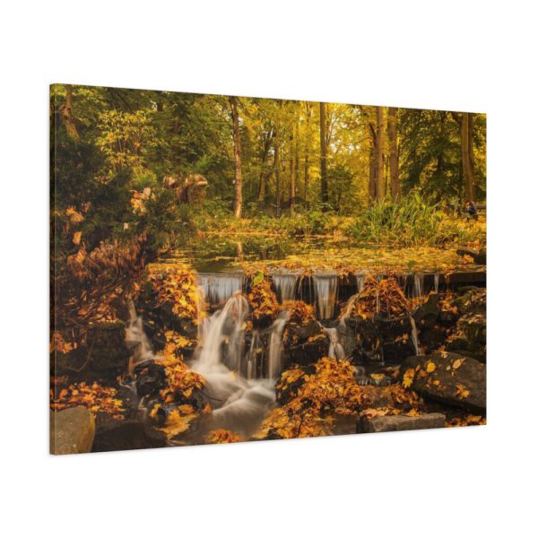 91638-910.jpg Waterfall Autumn Standard Canvas