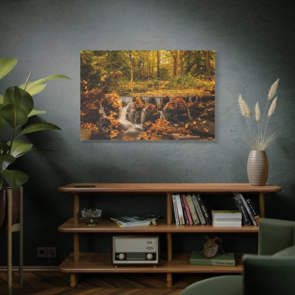 91638-914.jpg Waterfall Autumn Standard Canvas