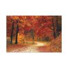 91638-921.jpg Red Season in the Woods Standard Canvas
