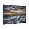 Waterfalls under the Sky Standard Canvas