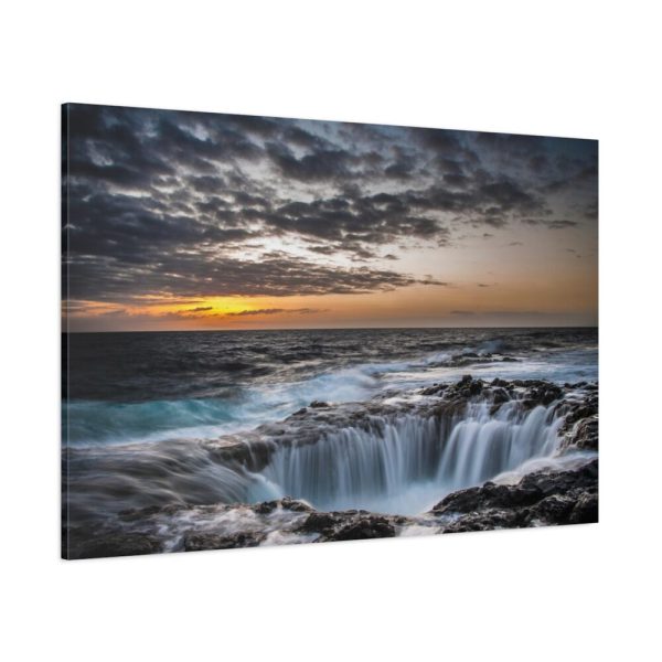 Waterfalls under the Sky Standard Canvas