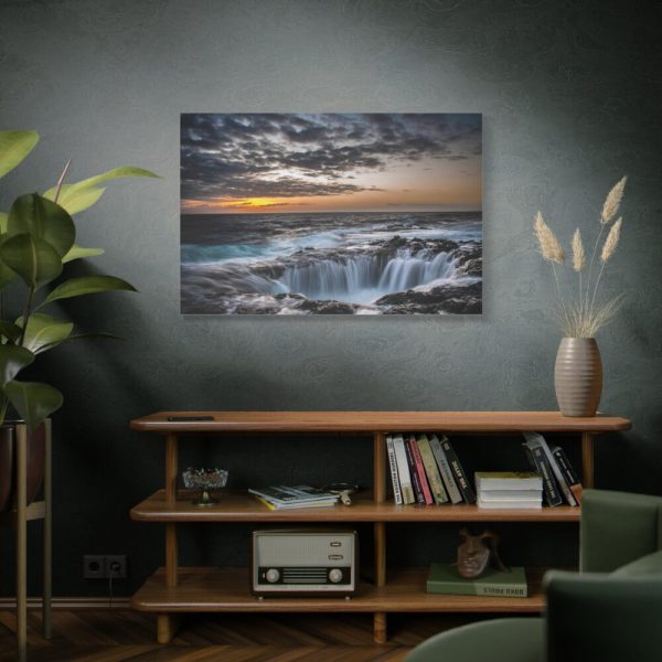Waterfalls under the Sky Standard Canvas