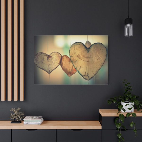 91638-963.jpg Wooden Hearts Standard Canvas