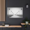 91638-973.jpg Rain on the Promenade in Black and White Standard Canvas