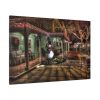 Town Christmas Decoration Standard Canvas