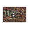 Town Christmas Decoration Standard Canvas