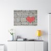 Heart on the Wall Standard Canvas