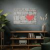 Heart on the Wall Standard Canvas