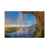 Waterfall on a Cave Standard Canvas
