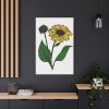 91655-103.jpg Sunflower Illustration Standard Canvas