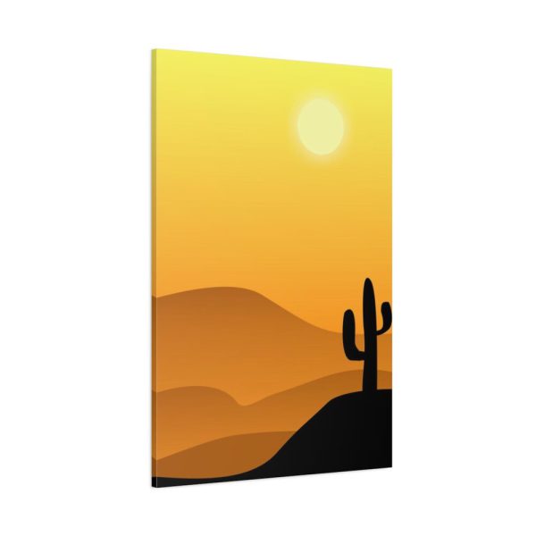 91655-120.jpg Cactus in Desert Standard Canvas