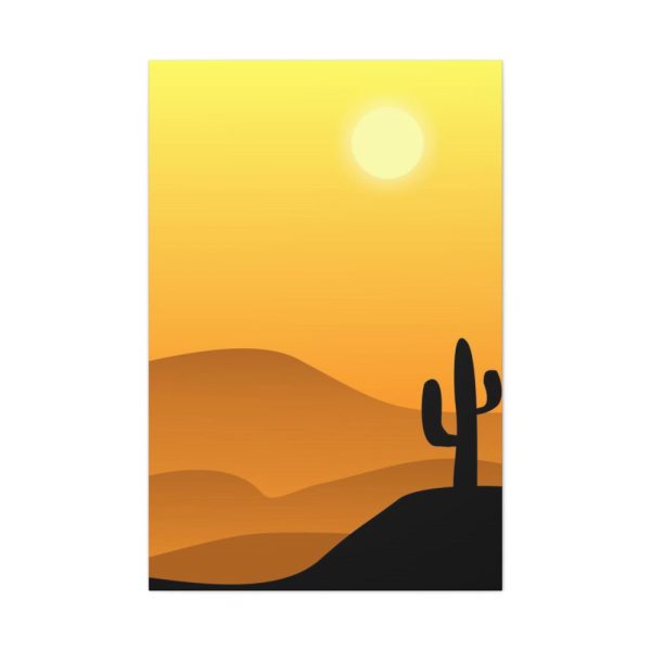 91655-121.jpg Cactus in Desert Standard Canvas