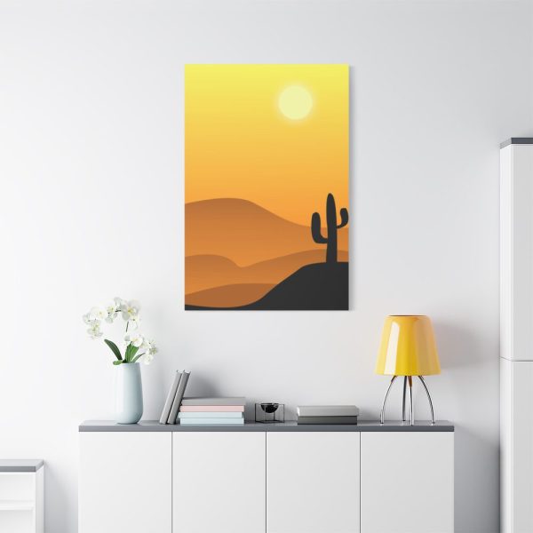 91655-122.jpg Cactus in Desert Standard Canvas