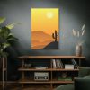 91655-124.jpg Cactus in Desert Standard Canvas