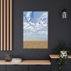 Sand, Sky and Clouds Standard Canvas