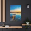 91655-138.jpg Old Boat in the Morning Sunlight Standard Canvas