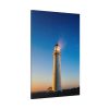 Lighthouse With Starry Night Standard Canvas