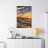 91655-162.jpg Beautiful Sunset Above the Ocean Standard Canvas