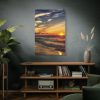 91655-164.jpg Beautiful Sunset Above the Ocean Standard Canvas