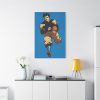91655-182.jpg Yale Man playing American football Standard Canvas