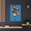 91655-183.jpg Yale Man playing American football Standard Canvas